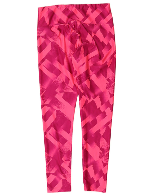 Γυναικείο κολάν Puma UK 12 Medium Pink Geometric