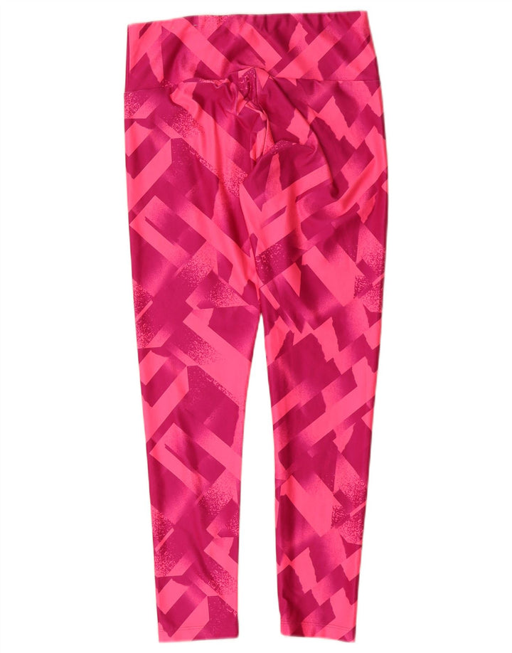 Γυναικείο κολάν Puma UK 12 Medium Pink Geometric