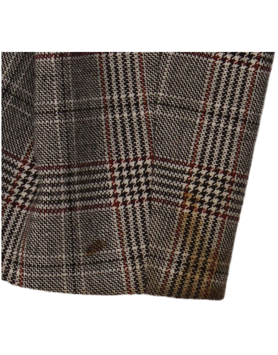 JIGSAW Γυναικείο σακάκι με διπλό στήθος UK 14 Large Grey Houndstooth