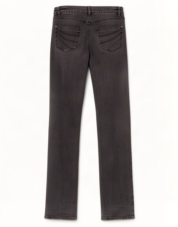 Marks & Spencer Γυναικεία Slim Jeans UK 12 Medium W30 L32 Black Cotton