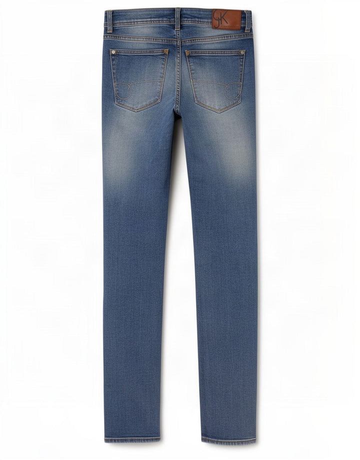Calvin Klein Γυναικείο Slim Jeans W28 L32 Μπλε βαμβακερό