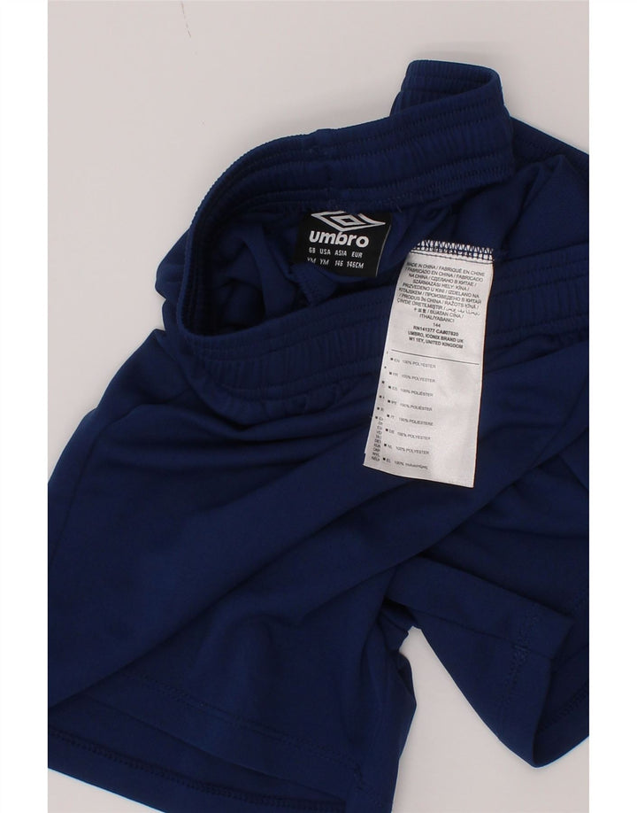 Αθλητικό σορτς Umbro Boys 9-10 ετών Medium Navy Blue Polyester