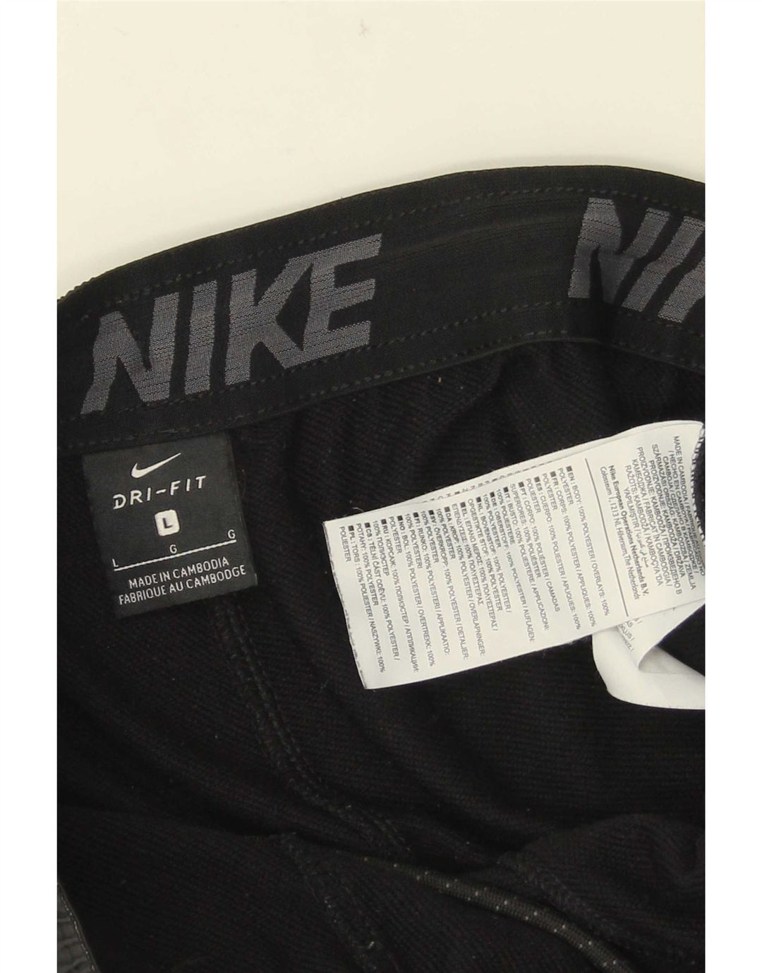 Ανδρική φόρμα Nike Dri Fit Παντελόνι Joggers μεγάλο μαύρο πολυεστέρα