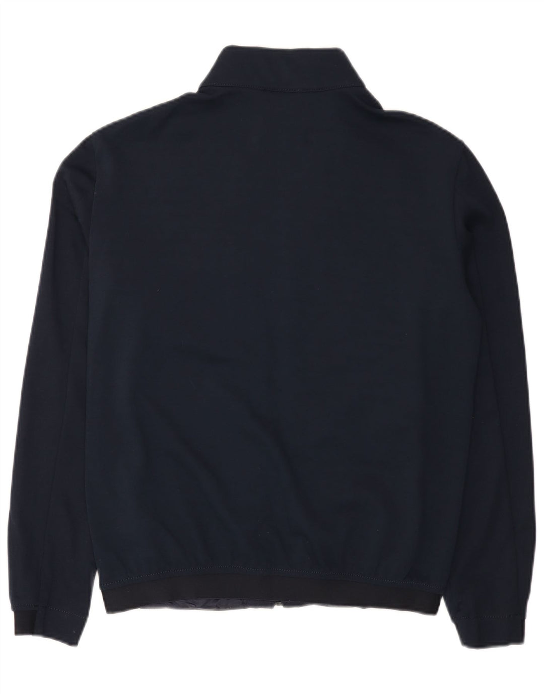 Zara Ανδρικό Bomber Jacket UK 38 Medium Navy Blue Colourblock Polyester