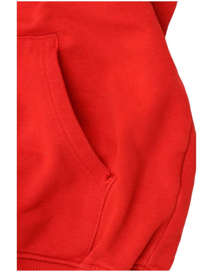 THE NORTH FACE Ανδρικό γραφικό μπλουζάκι με κουκούλα μικρό κόκκινο βαμβακερό