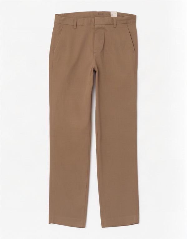 Ανδρικό παντελόνι Chino Cos Slim Fit IT 46 Small W28 L31 Beige βαμβακερό