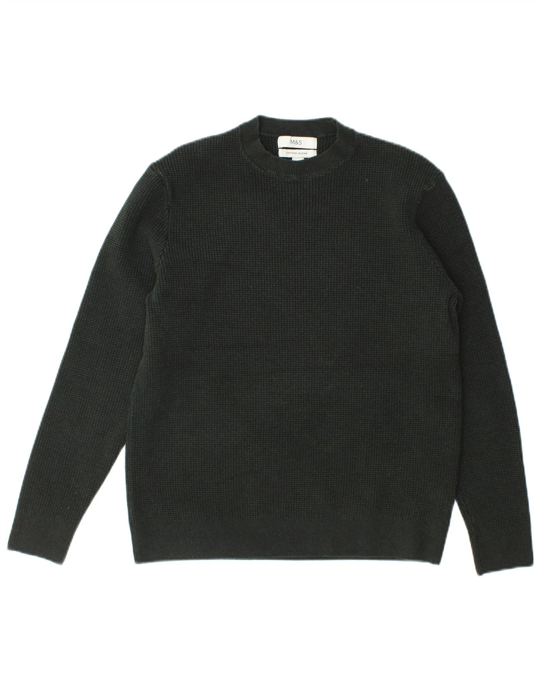 Marks & Spencer Γυναικείο πουλόβερ με λαιμόκοψη UK 14 Medium Green