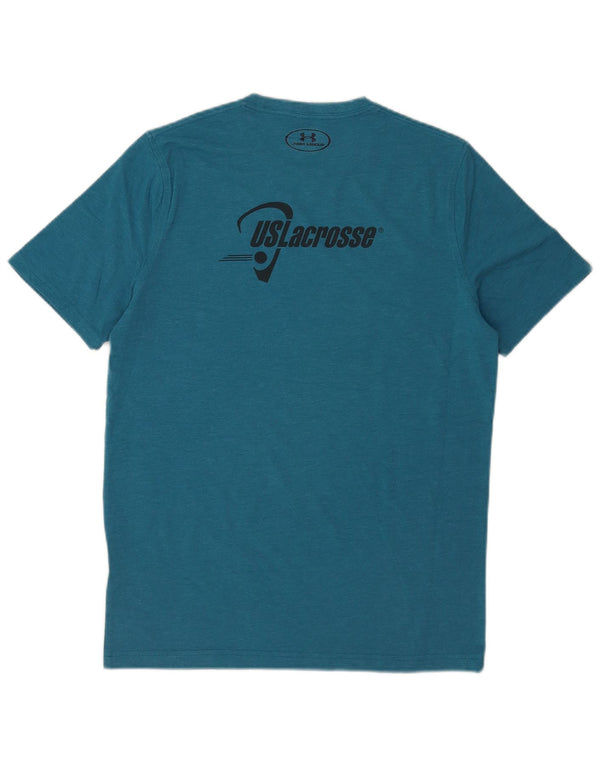 Ανδρικό μπλουζάκι Under Armour Heat Gear Loose Fit Graphic T-Shirt Top Small Blue