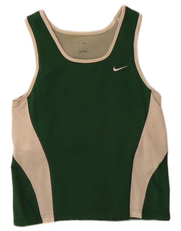 Γυναικείο γιλέκο Nike Top UK 14 Large Green Colourblock