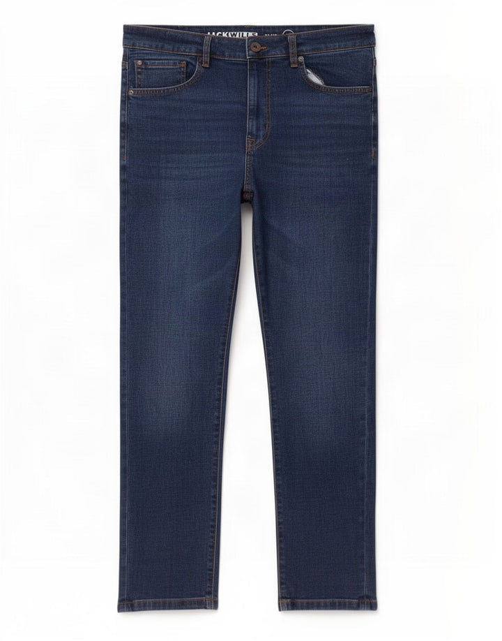 Jack Wills Ανδρικό Slim Jeans W34 L31 Navy Blue Cotton