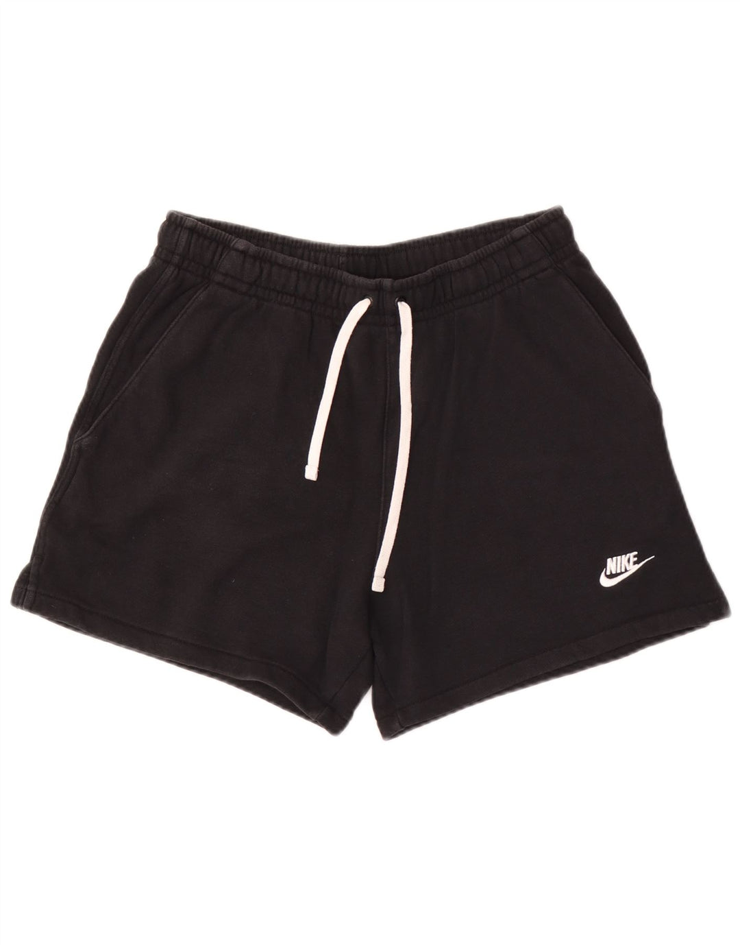 Ανδρικό αθλητικό σορτς Nike, μεσαίο μαύρο βαμβακερό