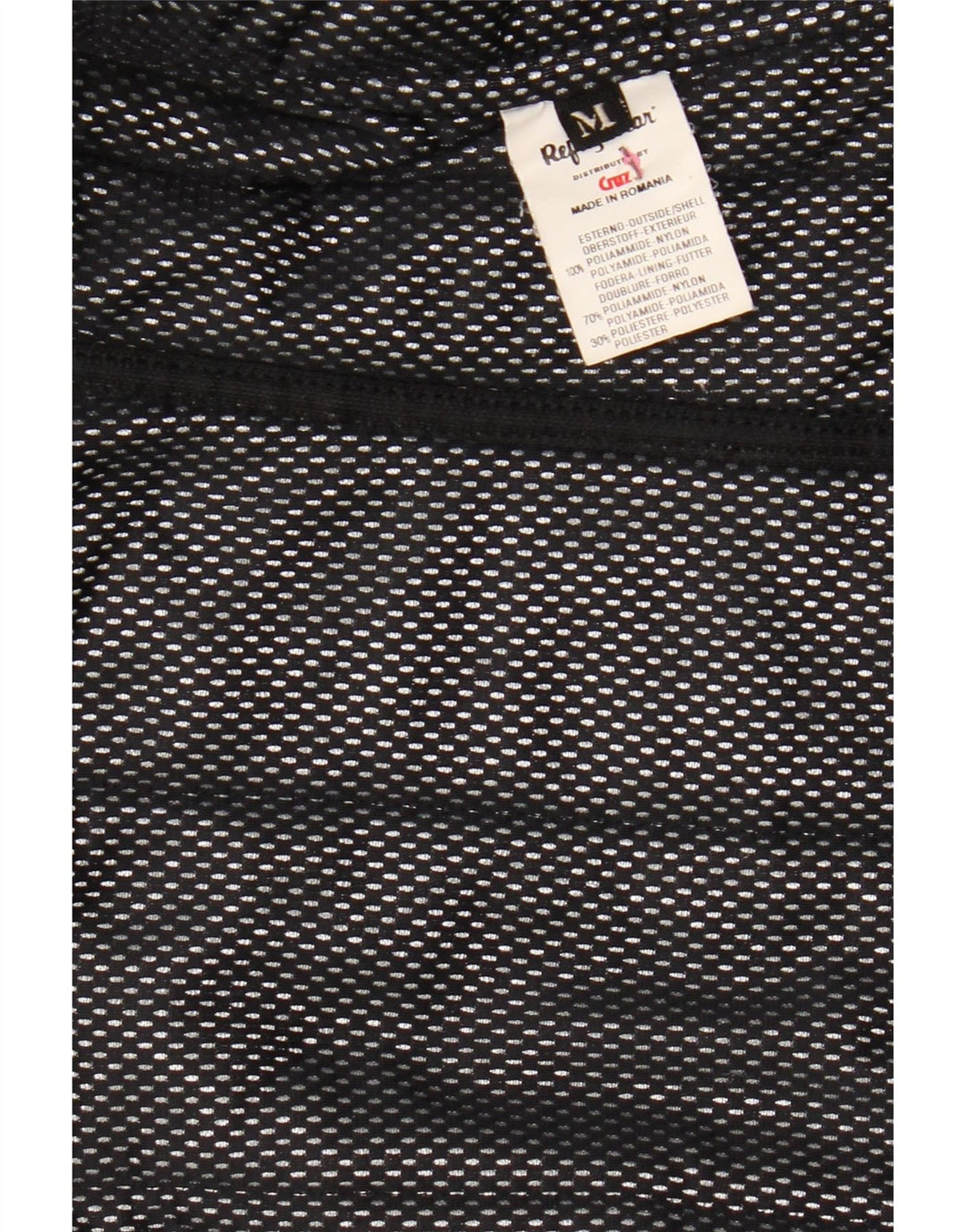 Refrigiwear Γυναικείο Biker Jacket UK 12 Medium Black Nylon