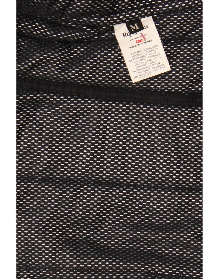 Refrigiwear Γυναικείο Biker Jacket UK 12 Medium Black Nylon