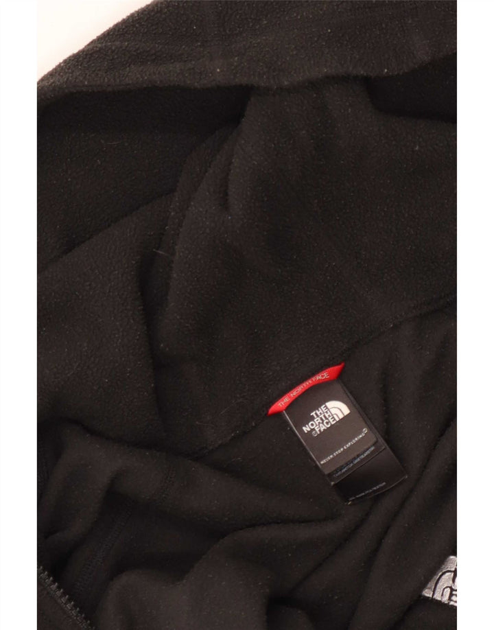 The North Face γυναικείο φλις μπουφάν με κουκούλα UK 12 μεσαίο μαύρο πολυεστέρα
