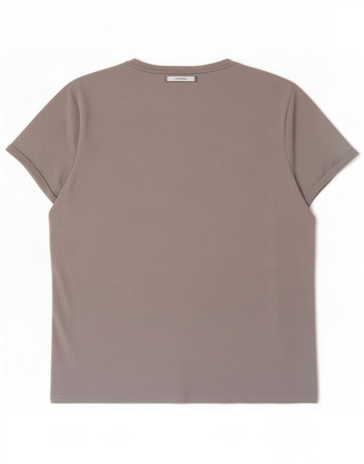 Ανδρικό T-Shirt Ted Baker Top Size 5 XL Γκρι