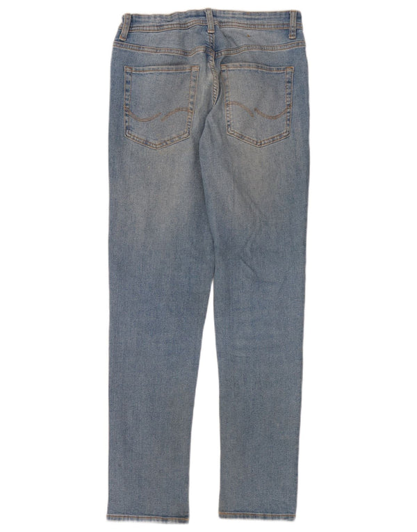 Jack & Jones Boys Slim Jeans 13-14 ετών W28 L30 Μπλε βαμβακερό