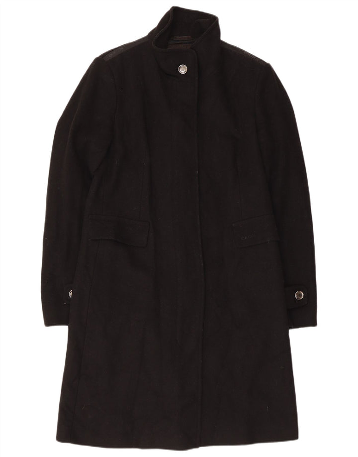Γυναικείο παλτό Geox Respira UK 10 Small Black Wool