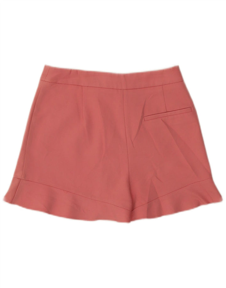 Zara Γυναικείο Hot Παντελόνι Μικρό W26 Ροζ Βαμβακερό