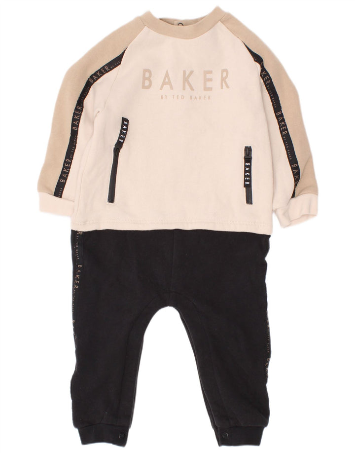 Ted Baker Baby Boys Graphic Jumpsuit 12-18 Months Πολύχρωμο Colourblock