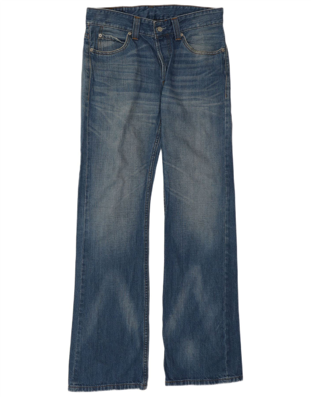 Levi's Mens 514 Bootcut Jeans W32 L34 Μπλε βαμβακερό