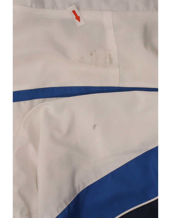 Ανδρική φόρμα Asics Top Jacket 2XL White Colourblock Polyester