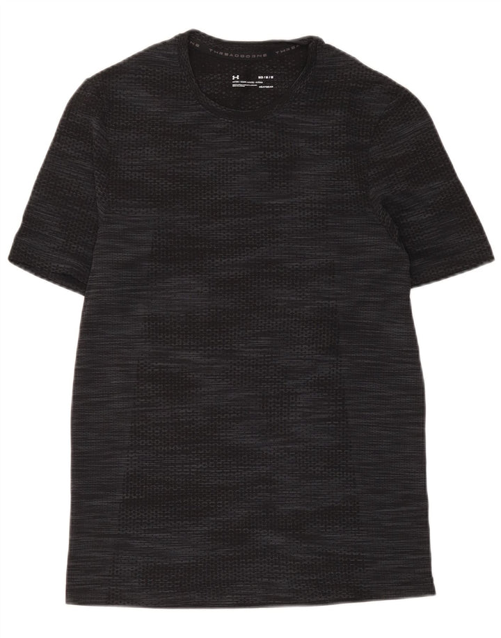 Ανδρικό μπλουζάκι Under Armour Heat Gear Top Medium Black Flecked