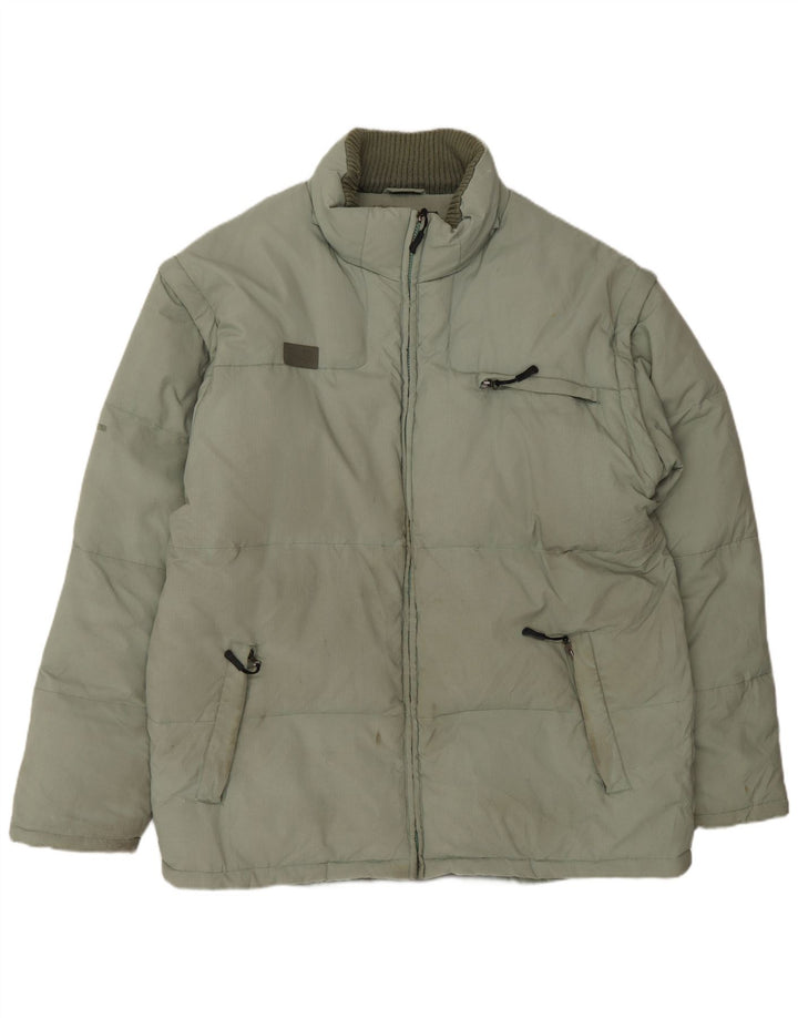 Ανδρικό μπουφάν με επένδυση North Face UK 44 2XL Green Polyamide