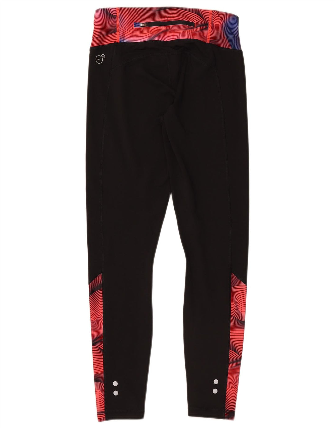 Γυναικεία κολάν με αφηρημένο σχέδιο Puma UK 10 Small Black Colourblock