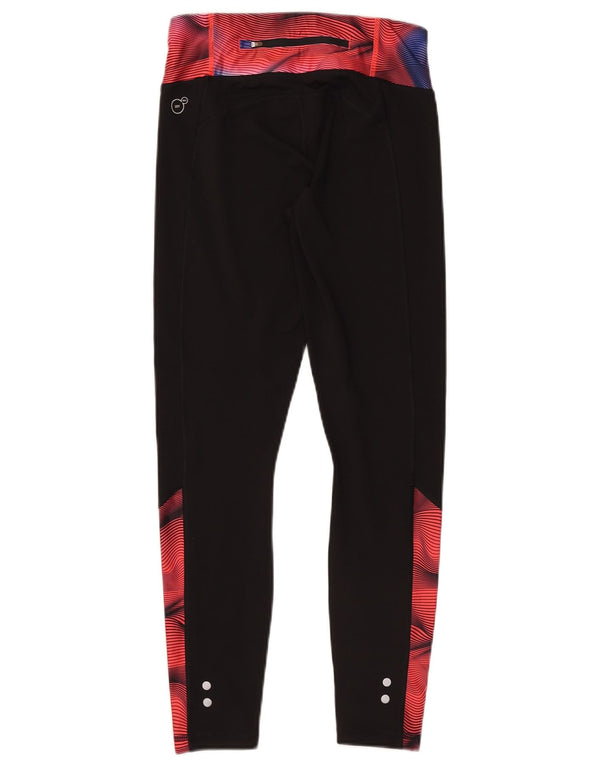 Γυναικεία κολάν με αφηρημένο σχέδιο Puma UK 10 Small Black Colourblock