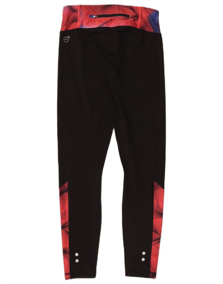 Γυναικεία κολάν με αφηρημένο σχέδιο Puma UK 10 Small Black Colourblock