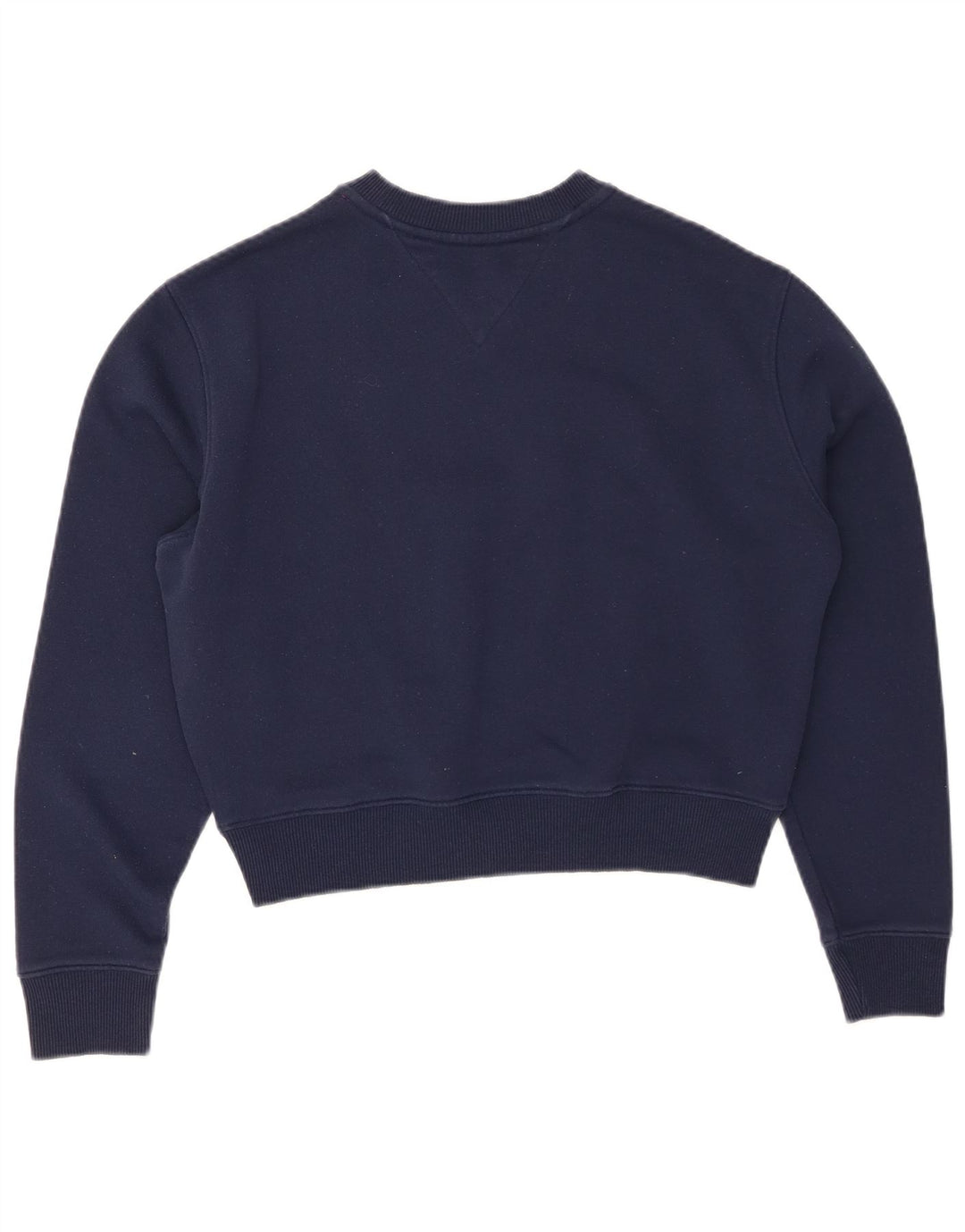 TOMMY HILFIGER Γυναικεία φούτερ Crop Jumper UK 10 Small Navy Blue