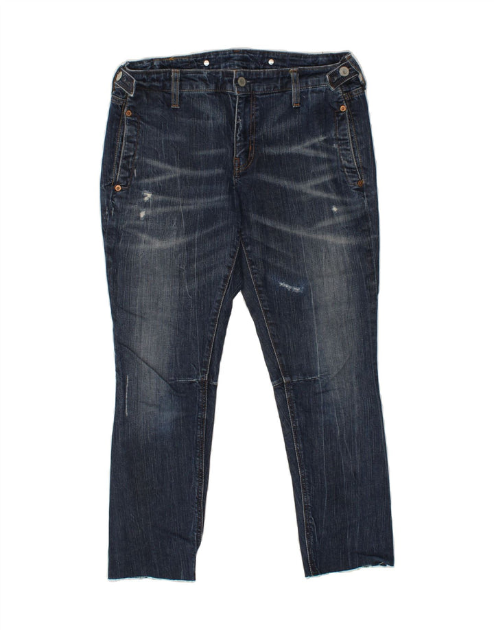 LEVI'S Womens Distressed Slim Jeans W28 L26  Blue Cotton Vintage Levi's and Second-Hand Levi's from Messina Hembry 
