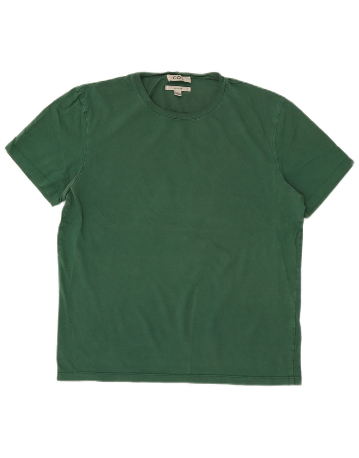 Ανδρικό T-Shirt Cos κανονικό, μεσαίο πράσινο