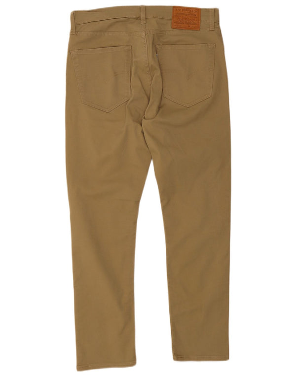 Levi's Mens 512 Slim Tapered Casual Παντελόνι W32 L30 Μπεζ βαμβακερό