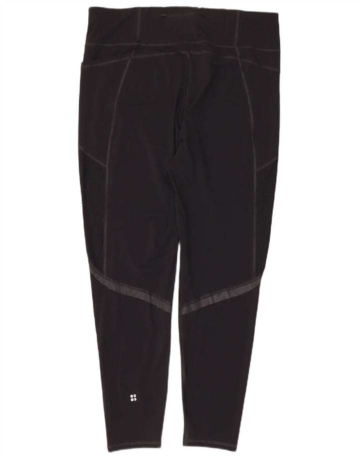 Γυναικείο κολάν Sweaty Betty UK 20 2XL Μαύρο Πολυαμίδιο