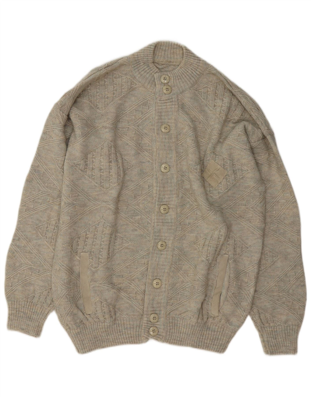 Ανδρική ζακέτα Vintage IT 52 Large Grey Wool