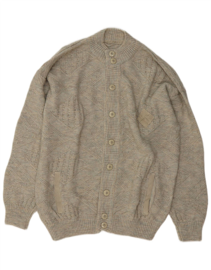 Ανδρική ζακέτα Vintage IT 52 Large Grey Wool