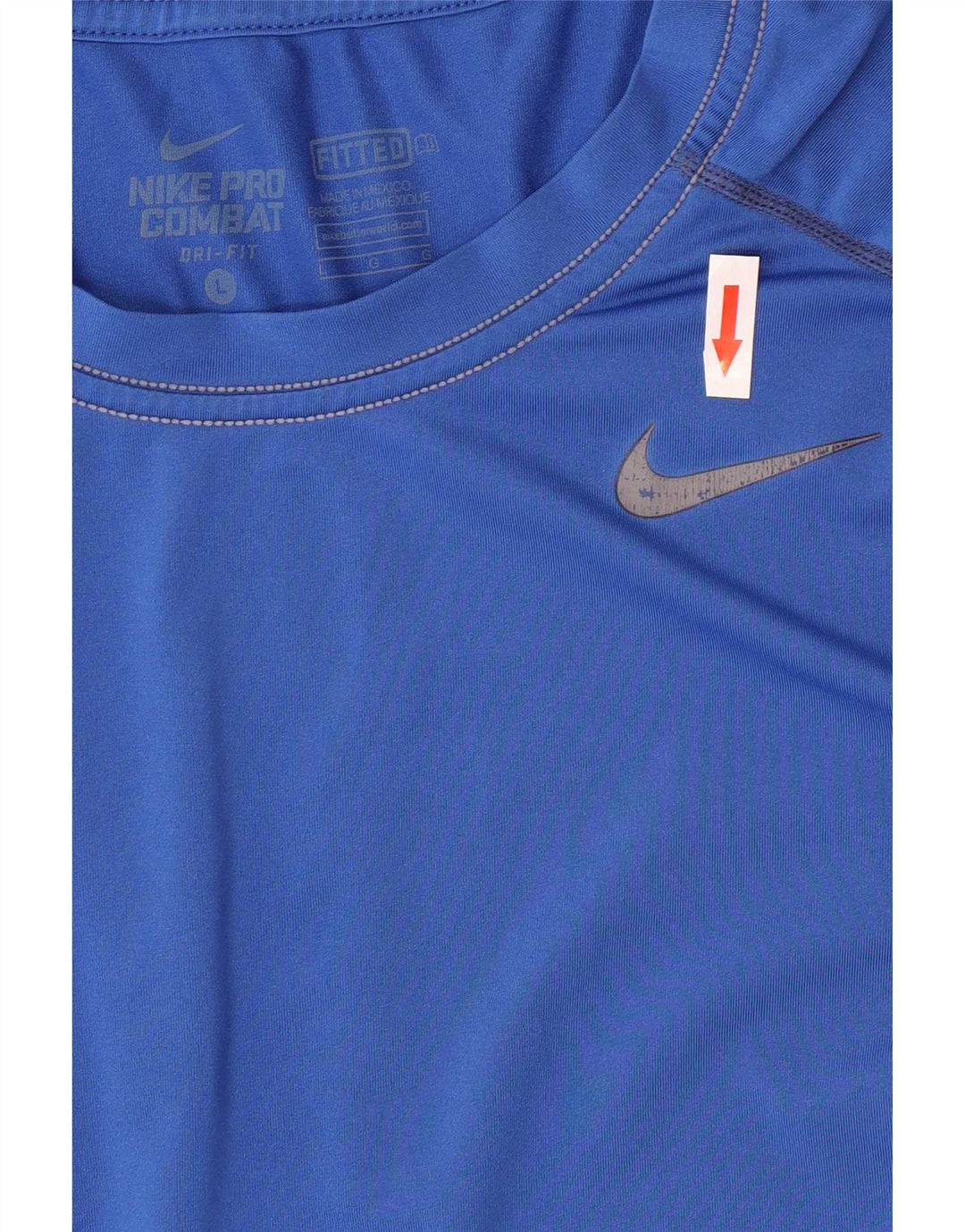 Ανδρικό μπλουζάκι Nike Dri Fit Top Large Blue Polyester