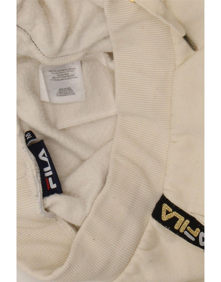 Fila Γυναικεία φόρμα γραφικά Παντελόνια Joggers UK 14 Medium Beige Polyester