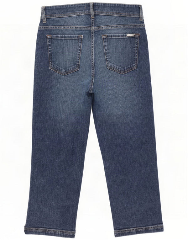Next Womens Capri Jeans UK 12 Medium W30 L19 Blue Cotton