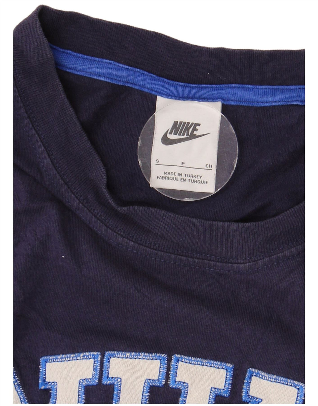 Ανδρικό γραφικό μπλουζάκι NIKE Μικρό μπλε ναυτικό