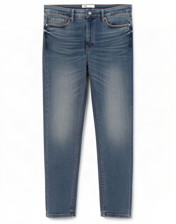 Zara Ανδρικό Slim Jeans EU 42 Large W32 L32 Μπλε βαμβακερό