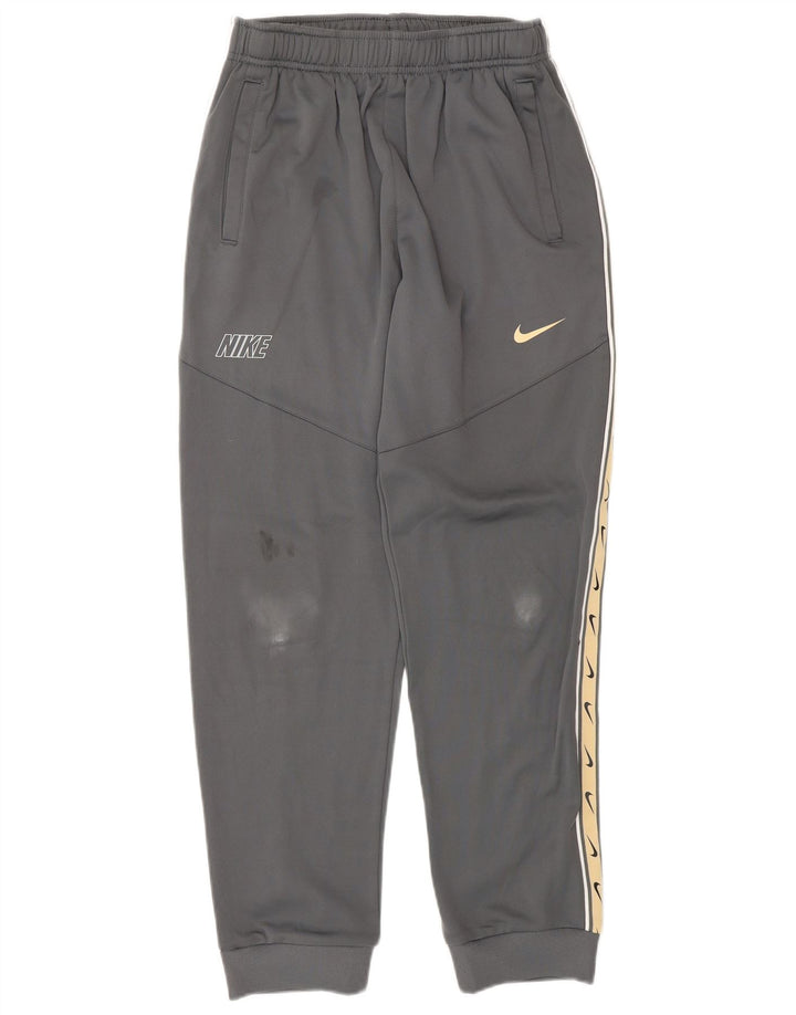 NIKE Boys Dri Fit Graphic αθλητική φόρμα παντελόνι Joggers 13-14 ετών XL Γκρι
