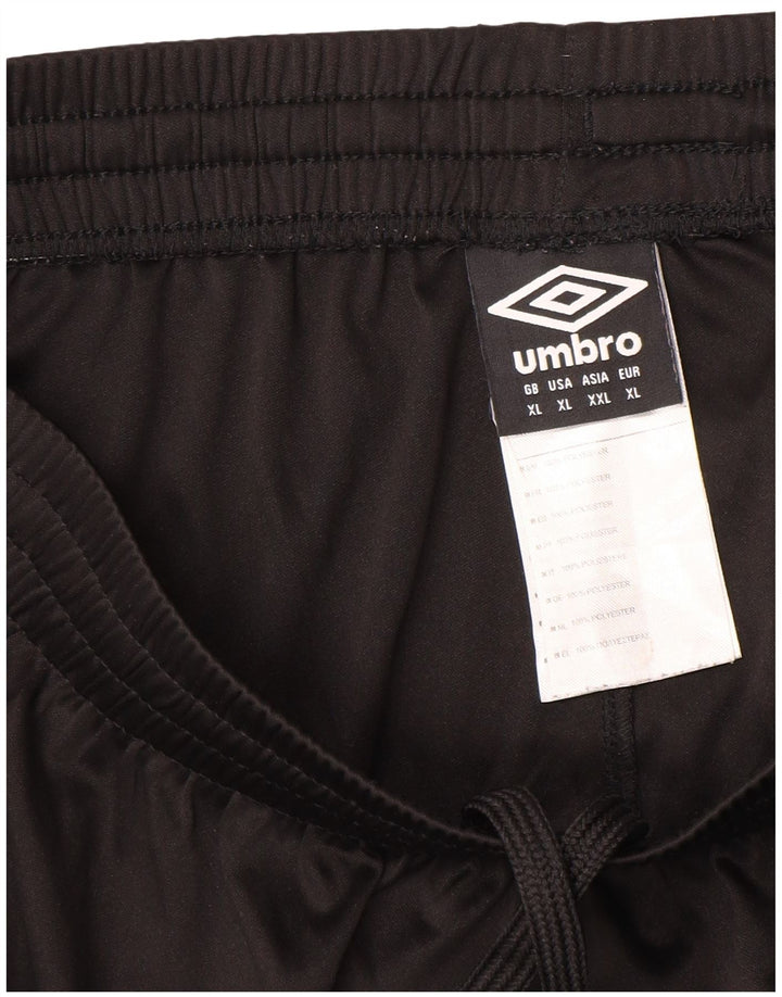 Ανδρικό αθλητικό σορτς Umbro XL μαύρο πολυεστέρα