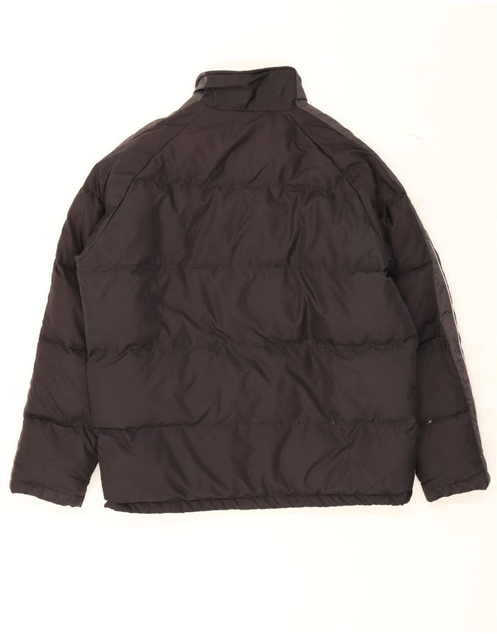 FILA Mens Padded Jacket UK 42 XL Black Colourblock Polyester Vintage Fila and Second-Hand Fila from Messina Hembry 