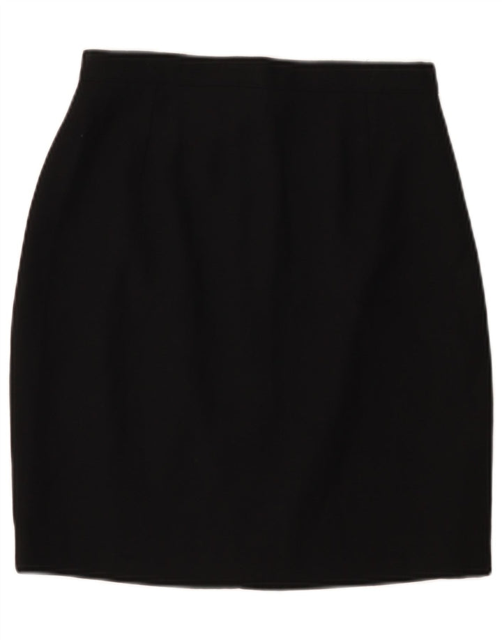 Kenzo Γυναικεία Pencil Φούστα IT 40 Small W26 Black Wool