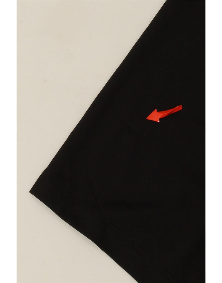 Ανδρικό μπλουζάκι πόλο Nike 2XL μαύρο πολυεστέρα