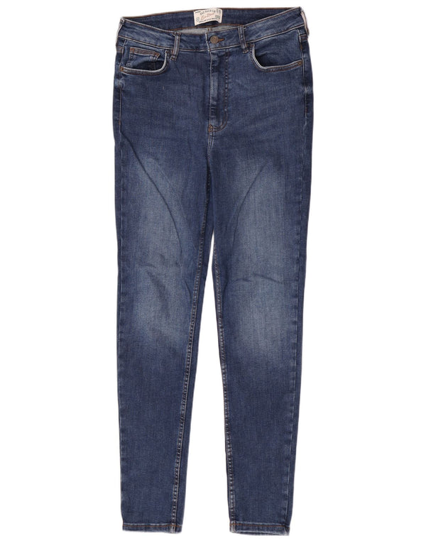 Fat Face Γυναικείο Harlow High Waist Slim Jeans UK 12 Medium W28 L30 Blue