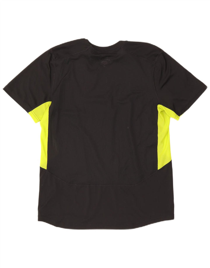 Ανδρικό T-shirt Nike Dri Fit Top Large Black Colorblock Πολυεστέρας