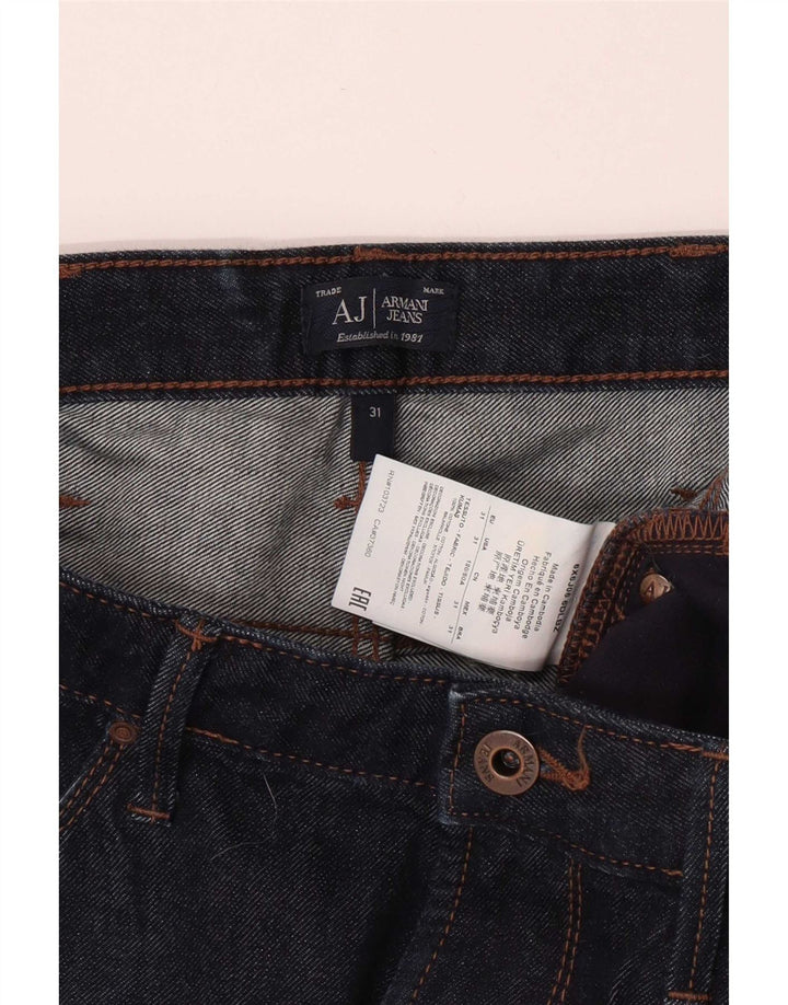 Armani Ανδρικό Slim Jeans W31 L33 Navy Blue Cotton